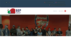 Desktop Screenshot of bepgroup.net